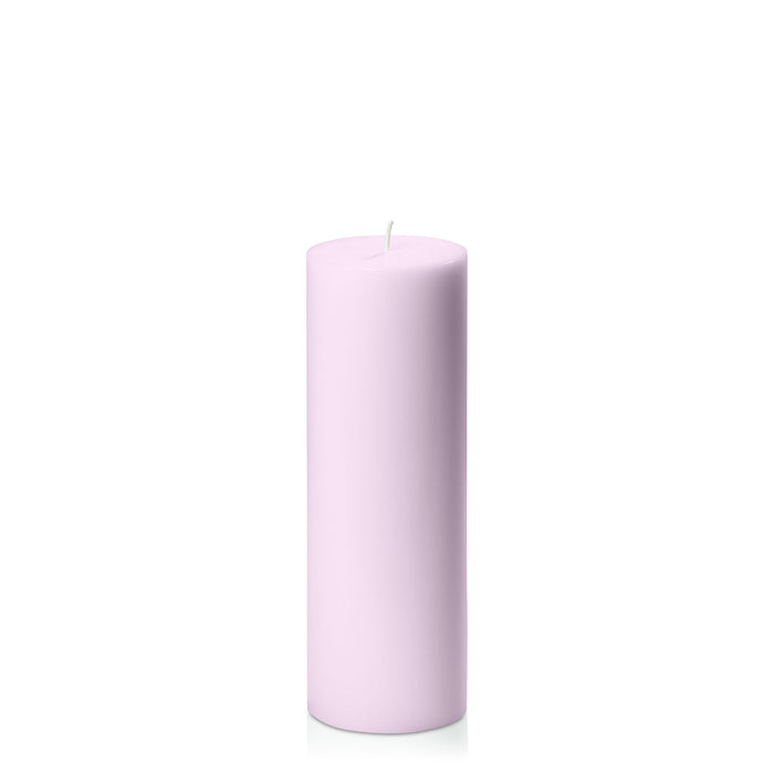Lilac 7cm x 20cm Pillar Pack of 1
