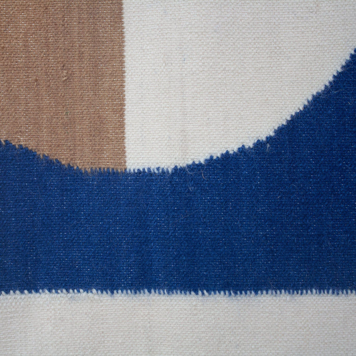 Rugs by Roo | Leah Singh Luna Circle Rug - Blue-H17LUN03