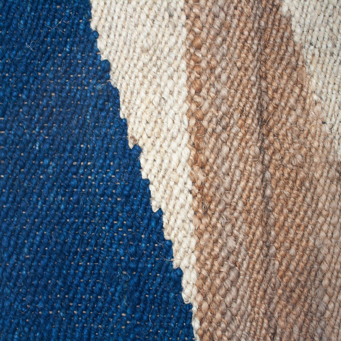 Rugs by Roo | Leah Singh Margeaux Landscape Jute Rug - Blue-H17MAR01