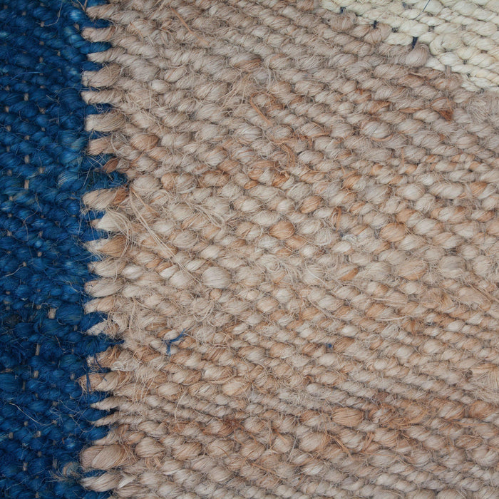 Rugs by Roo | Leah Singh Margeaux Moon Jute Rug - Blue-H17MAR10