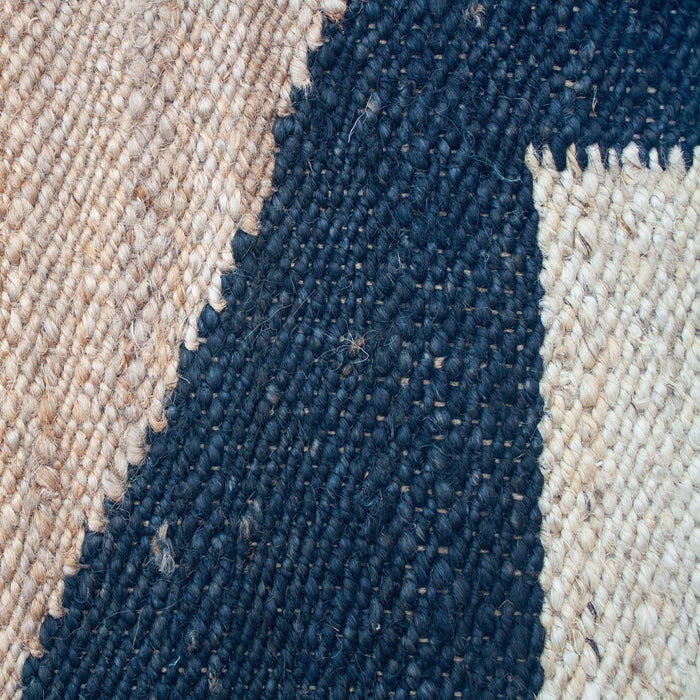 Rugs by Roo | Leah Singh Margeaux Triangles Jute Rug-H17MAR07