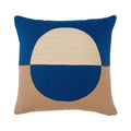 Rugs by Roo | Leah Singh Marianne Circle Pillow - Blue-H17MAE08