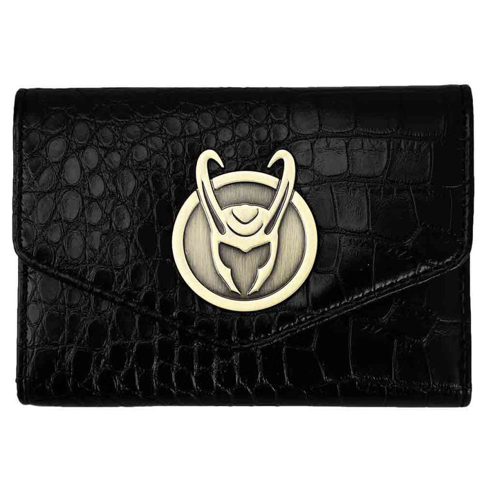 Bioworld Marvel Loki Badge Bi-fold Wallet