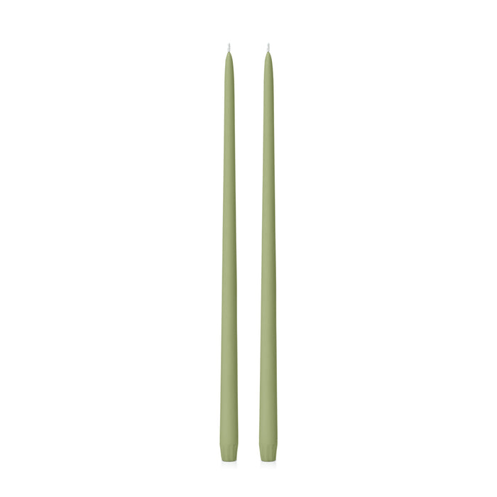Matcha 45cm Taper Candles Pack of 2