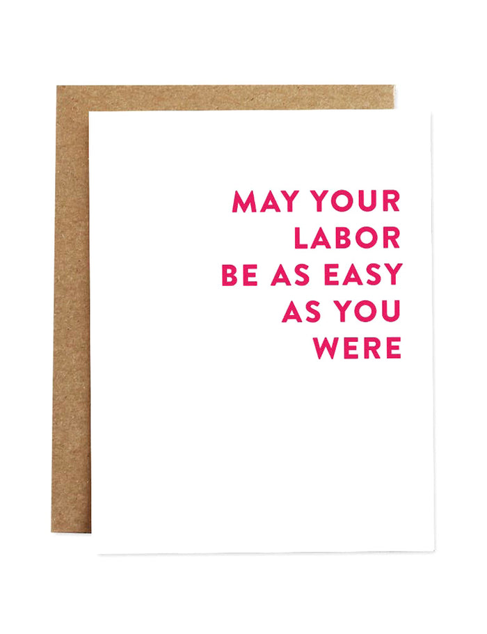 May Your Labor