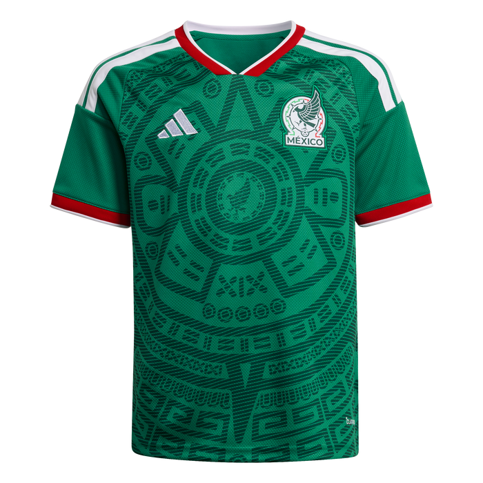 adidas Mexico 26 Home Jersey | Bold Green | Kid's