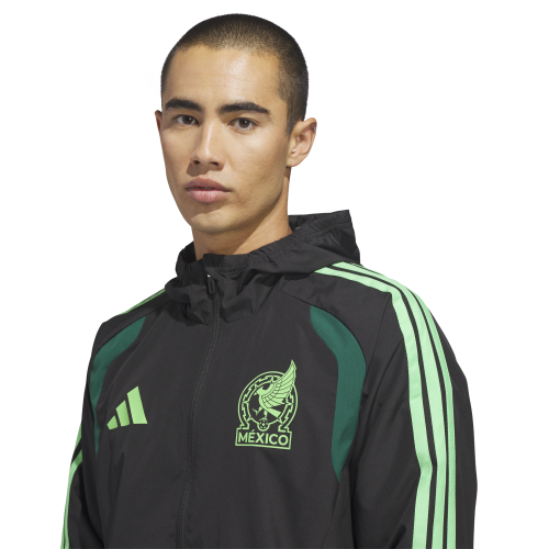 adidas Mexico 26 Tiro All Weather Jacket | Black | Men's