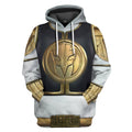 Mighty Morphin White Power Rangers - Cosplay Tshirt Hoodies Sweatshirt - Apparel