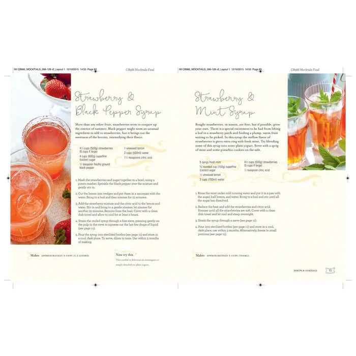 Mocktails (cordials, syrups, infusions and more) by Ryland Peters & Small