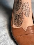 Monstera Temporary Tattoo