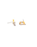 Moon Resin Stud Earrings