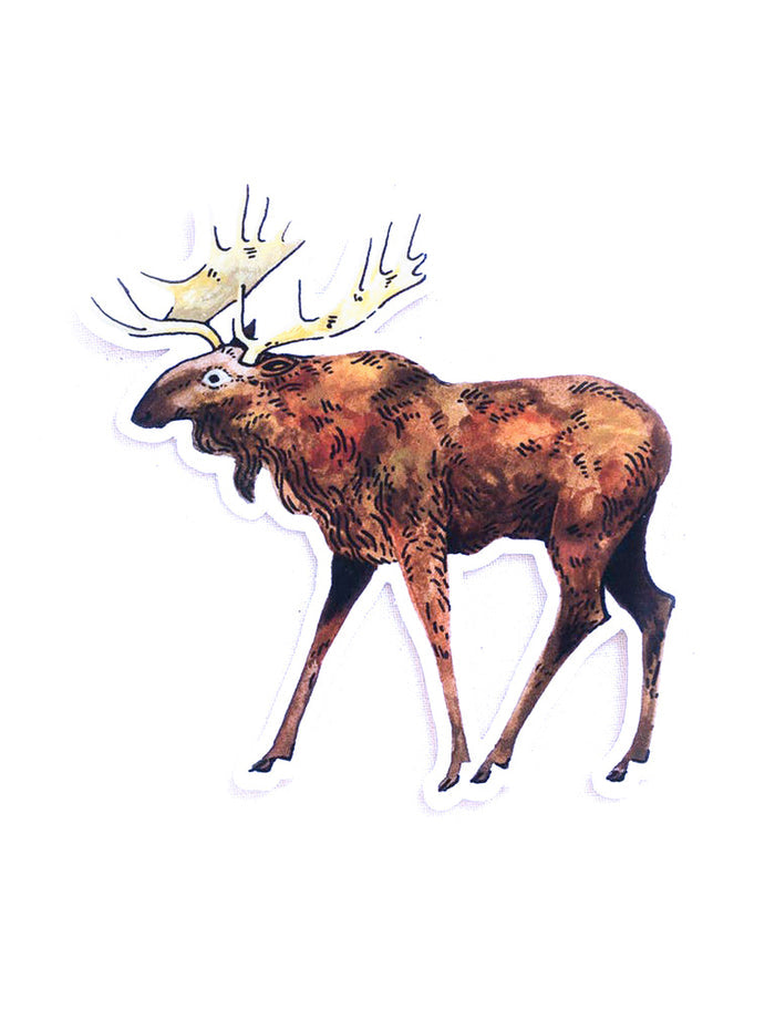 Moose Sticker