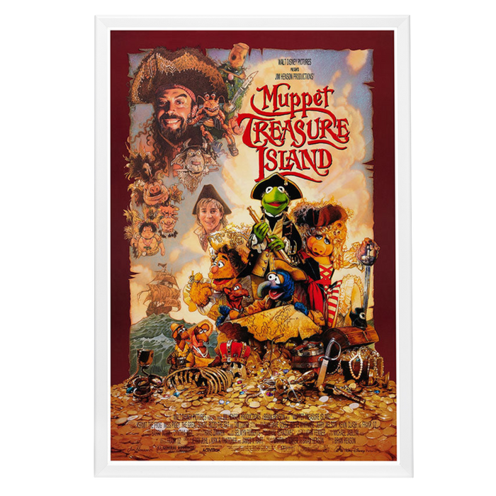 "Muppet Treasure Island" (1996) Framed Movie Poster