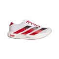 adidas Nebraska Cornhuskers Adizero Evo SL Running Shoes | Cloud White / Team Power Red / Core Black | Men's