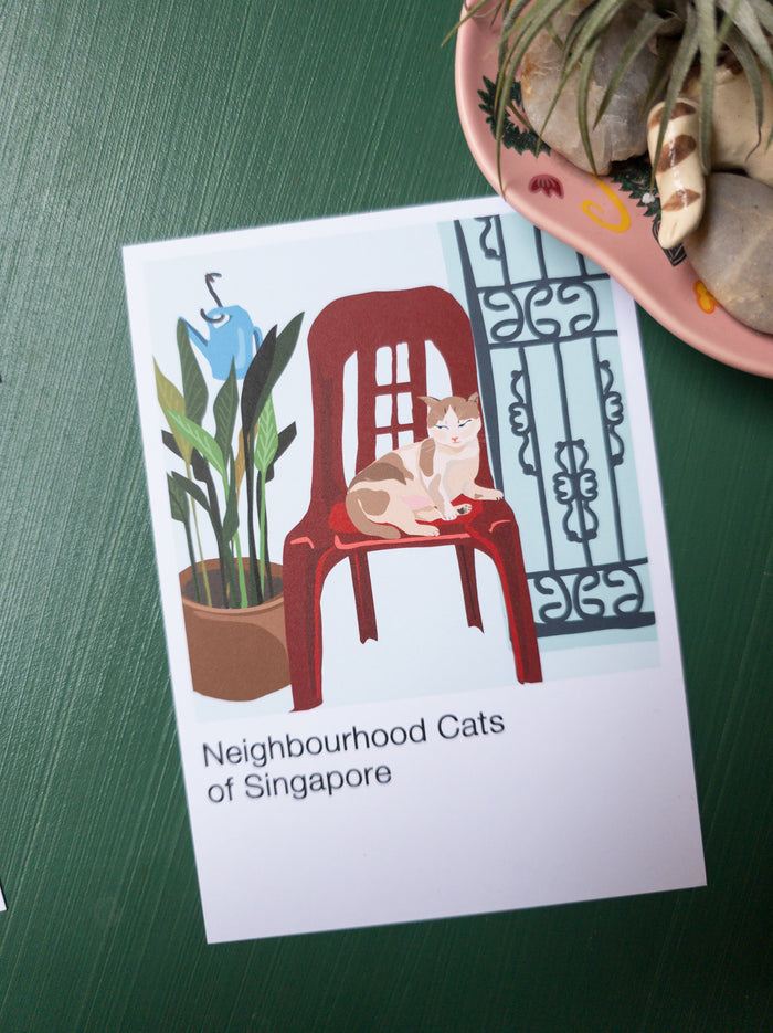 Neighbourhood Cats Sling Tote bag - HDB Cat