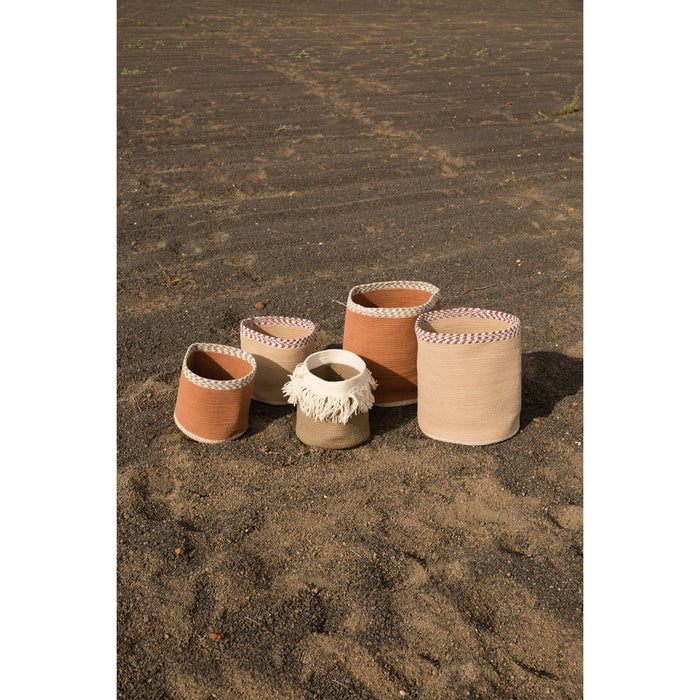 Nomad Susa Terracotta Basket - Rugs by Roo