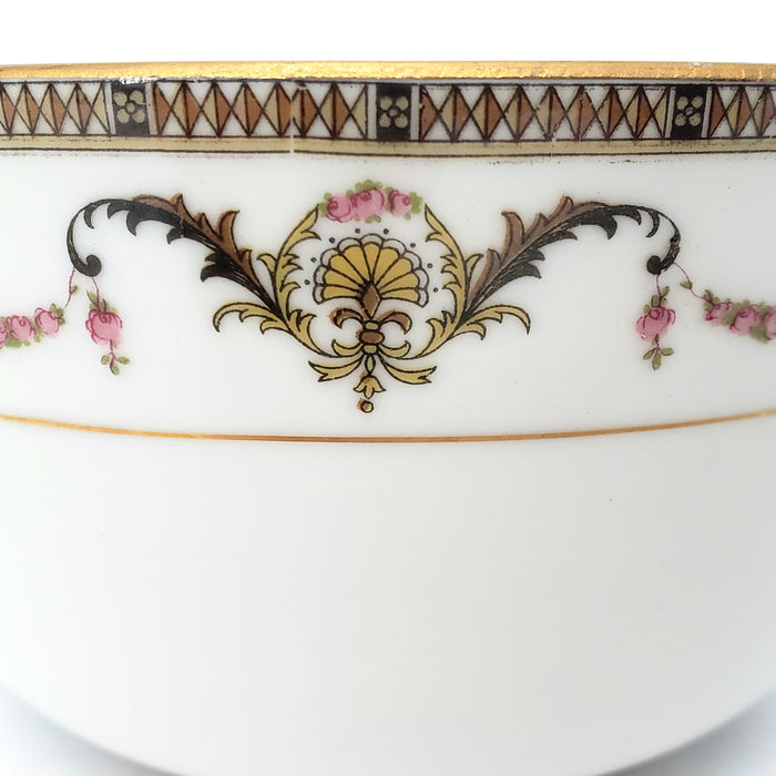 Noritake Cranberry Bowl Sahara Pattern 58590