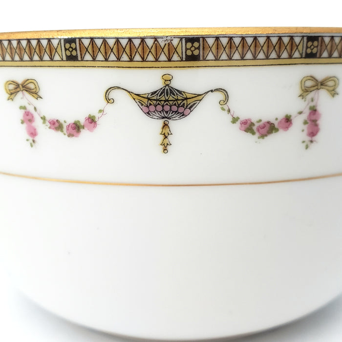 Noritake Cranberry Bowl Sahara Pattern 58590