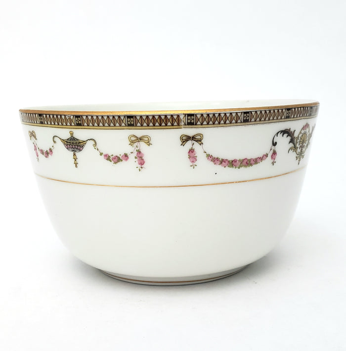 Noritake Cranberry Bowl Sahara Pattern 58590
