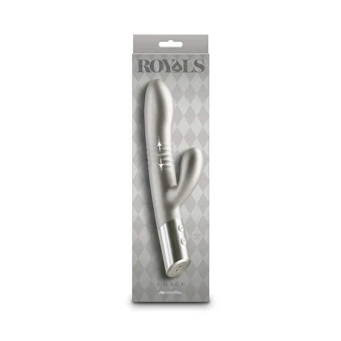 Royals Grace Thrusting Rabbit Vibrator - Rolik®