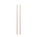 Nude 55cm Taper Candles Pack of 2