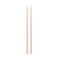 Nude 65cm Taper Candles Pack of 2