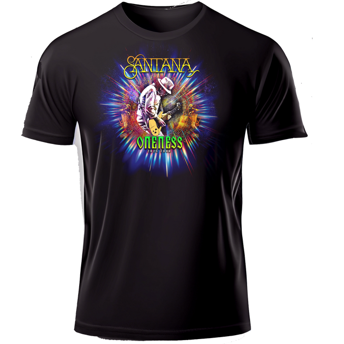 Oneness Burst Photo APRIL 2025 Tour Tee – Black