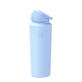KeepCup Ora Bottle 700ml in Orchid, a light blue reusable drink bottle with flip-top lid, shown at a slight angle against a white background.