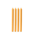 Orange 30cm Dinner Candles Pack of 4