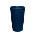 KeepCup Original Plastic Cup Base in Galaxy, a deep navy blue reusable cup shown from a front angle against a white background, displaying the 16oz/454ml capacity marking on the inner rim.