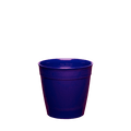 Original Plastic Cup Base in Deep Purple, S 8oz size, shown on a plain white background. The reusable cup base features a tapered shape with measurement marking visible inside the rim.