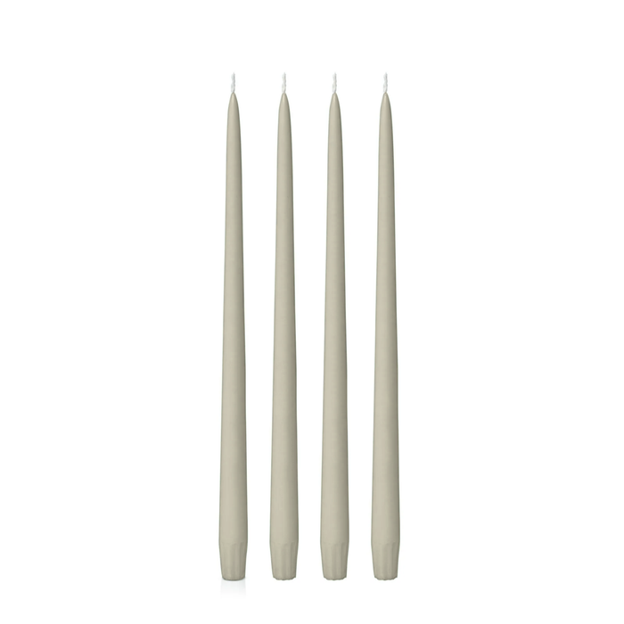 Pale Eucalypt 35cm Taper Candles