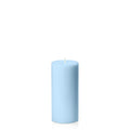 Pastel Blue 7cm x 15cm Pillar Pack of 1