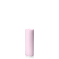 Pastel Pink 5cm x 15cm Slim Pillar Pack of 1