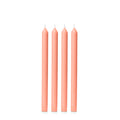 Peach 30cm Dinner Candles Pack of 4
