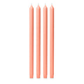 Peach 40cm Dinner Candles Pack of 4