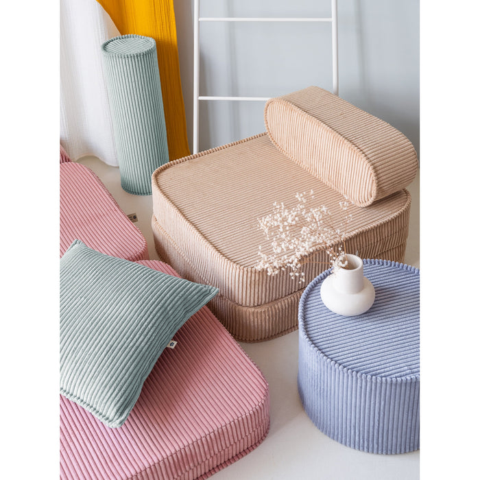 Peppermint Green Block Cushion - Rugs by Roo