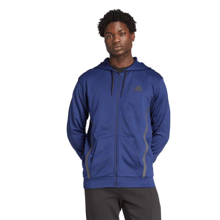 adidas Performance Training Hoodie | Navy Blue | Men's