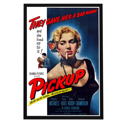 "Pickup" (1951) Framed Movie Poster