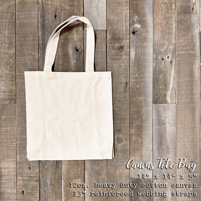 Pink Bouquet - Spring Canvas Tote Bag