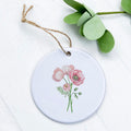 Pink Bouquet - Spring Ornament