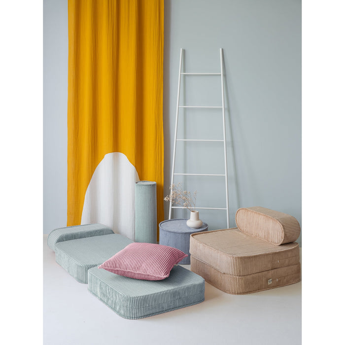 Pink Mousse Block Cushion - Rugs by Roo