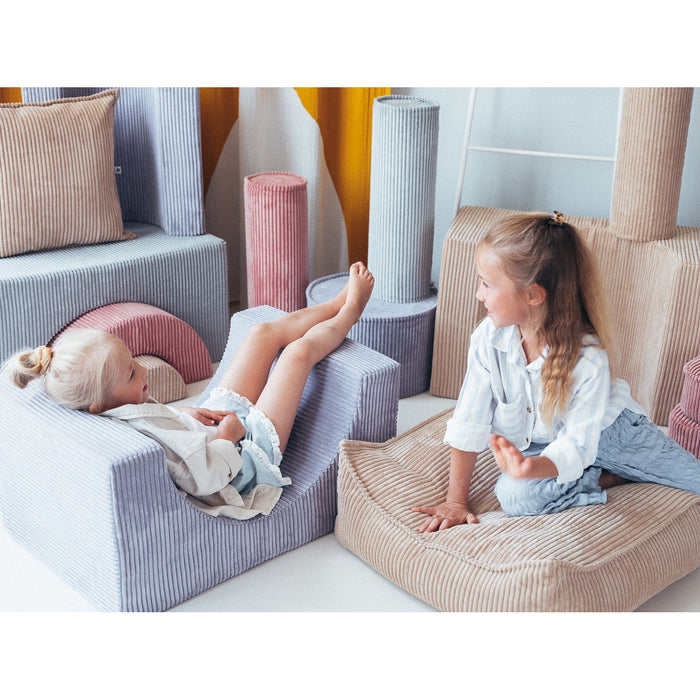 Pink Mousse Roll Cushion - Rugs by Roo