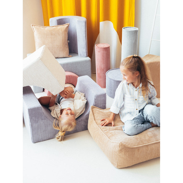 Pink Mousse Roll Cushion - Rugs by Roo