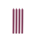 Plum 30cm Dinner Candles Pack of 4