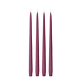 Plum 35cm Taper Candles