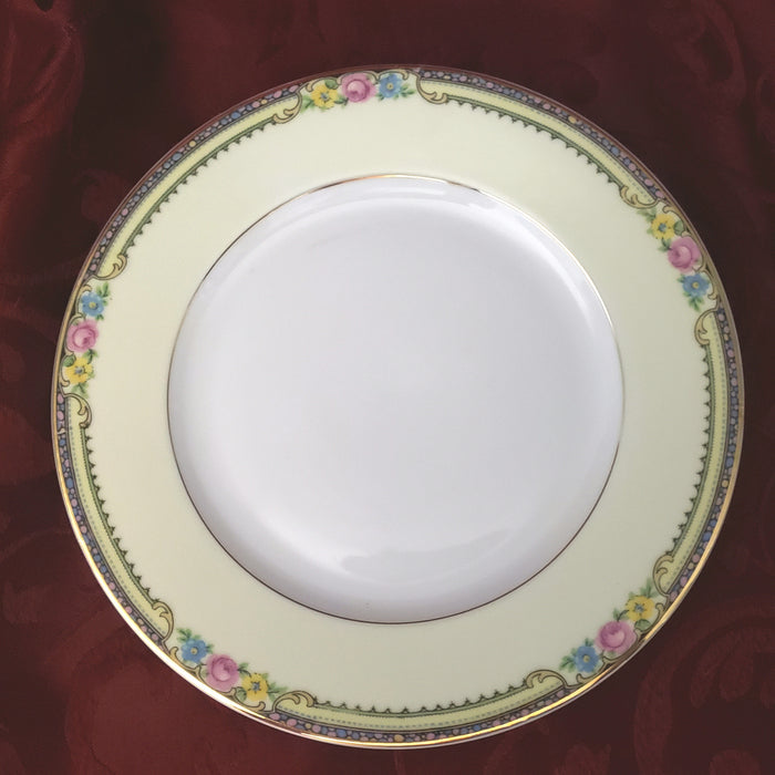 Porcelain Salad Plates Delaware Derby Set of 5 by TK Thun Bohemia Czechoslovakia