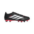 adidas PREDATOR CLUB Firm Ground/Multi Ground Soccer Boots | Core Black / Cloud White / Lucid Red | Men's