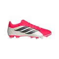 adidas PREDATOR CLUB Firm Ground/Multi Ground Soccer Cleats | Lucid Red / Core Black / Cloud White | Men's