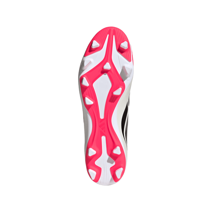 adidas PREDATOR CLUB Firm Ground/Multi Ground Soccer Cleats | Lucid Red / Core Black / Cloud White | Men's